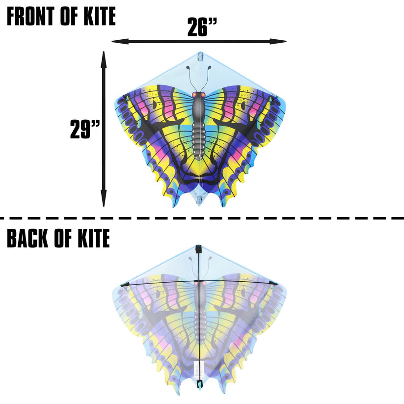 Diamond Butterfly Nylon Kite