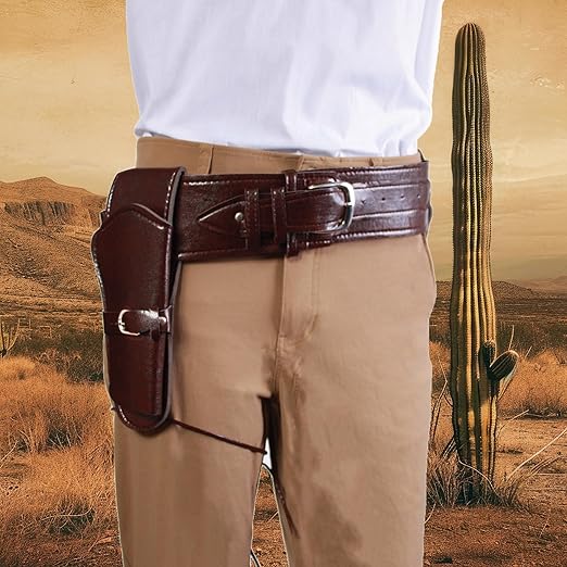 Cowboy Holster Brown Single