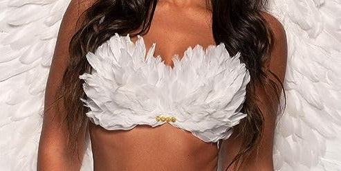 Feather Two Piece Set White