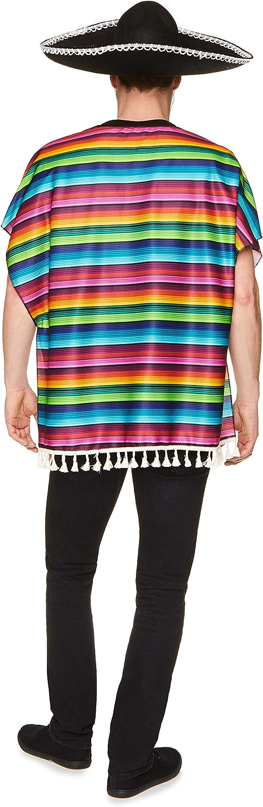 Mexican Poncho, Multicolor