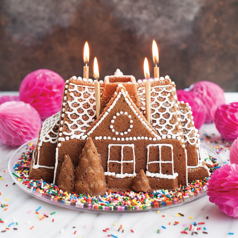 Gingerbread House Bundt Pan