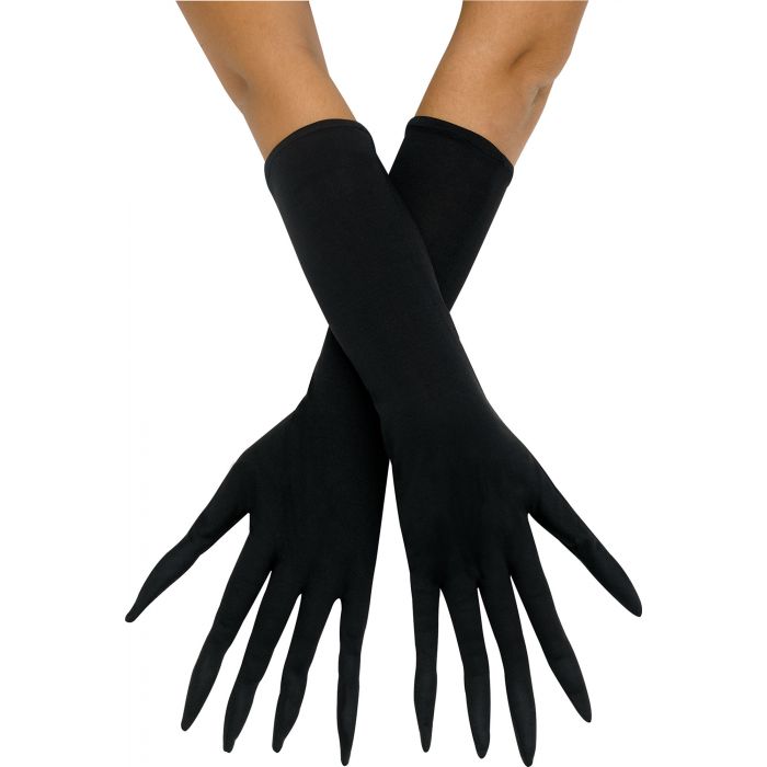 Pointy Finger Glove Black