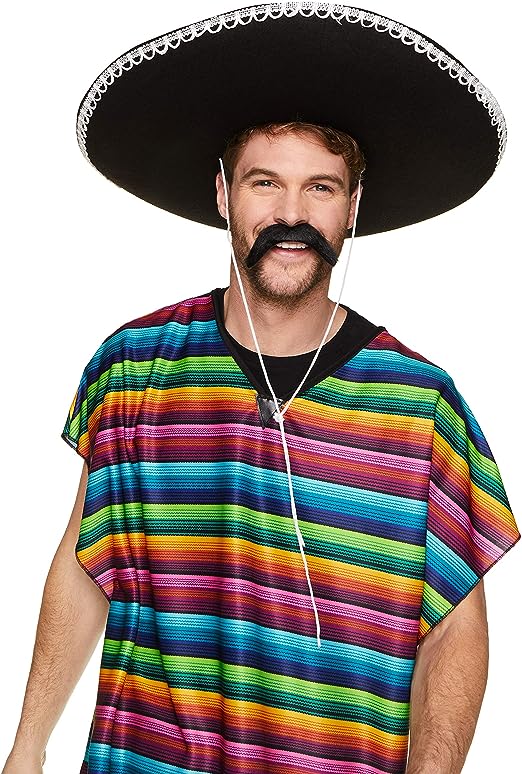 Mexican Poncho, Multicolor