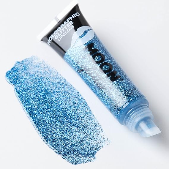 Holographic Fine Glitter Lipgloss,5g Blue