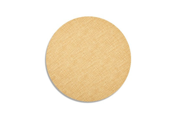Texture Round Caramel (Yellow) Placemat
