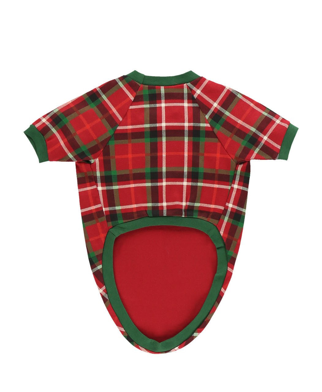 Christmas Plaid Dog Shirt