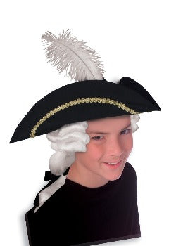 HAT-CHILD-COLONIAL WITH WIG