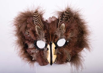 EXOTIC FEATHER MASK