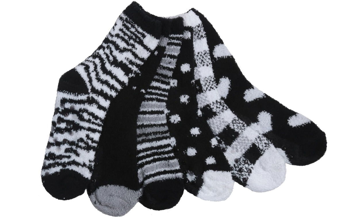 Women's Fuzzy Crew Socks