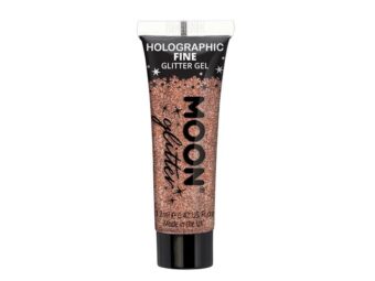 Holographic Fine Glitter Gel ,12ml Rose Gold