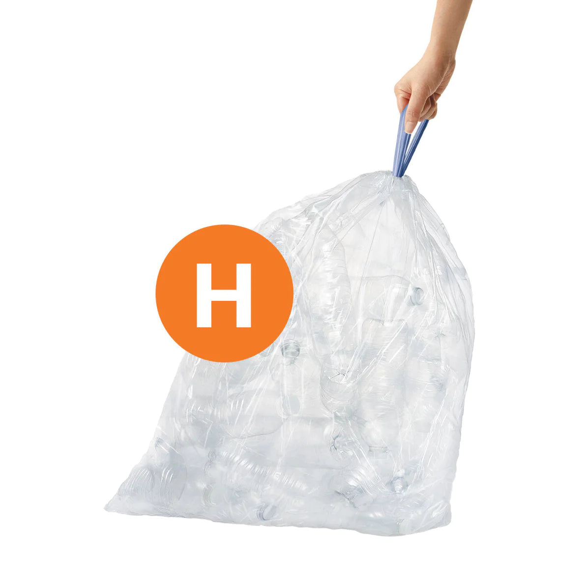 Code H 60  Clear Custom Fit Liners 30-35L