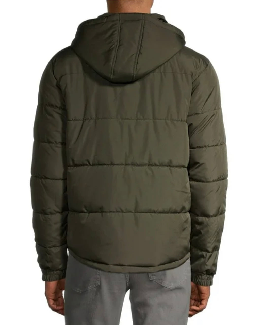 Classic Puffer W/ Warm Fleece Olive