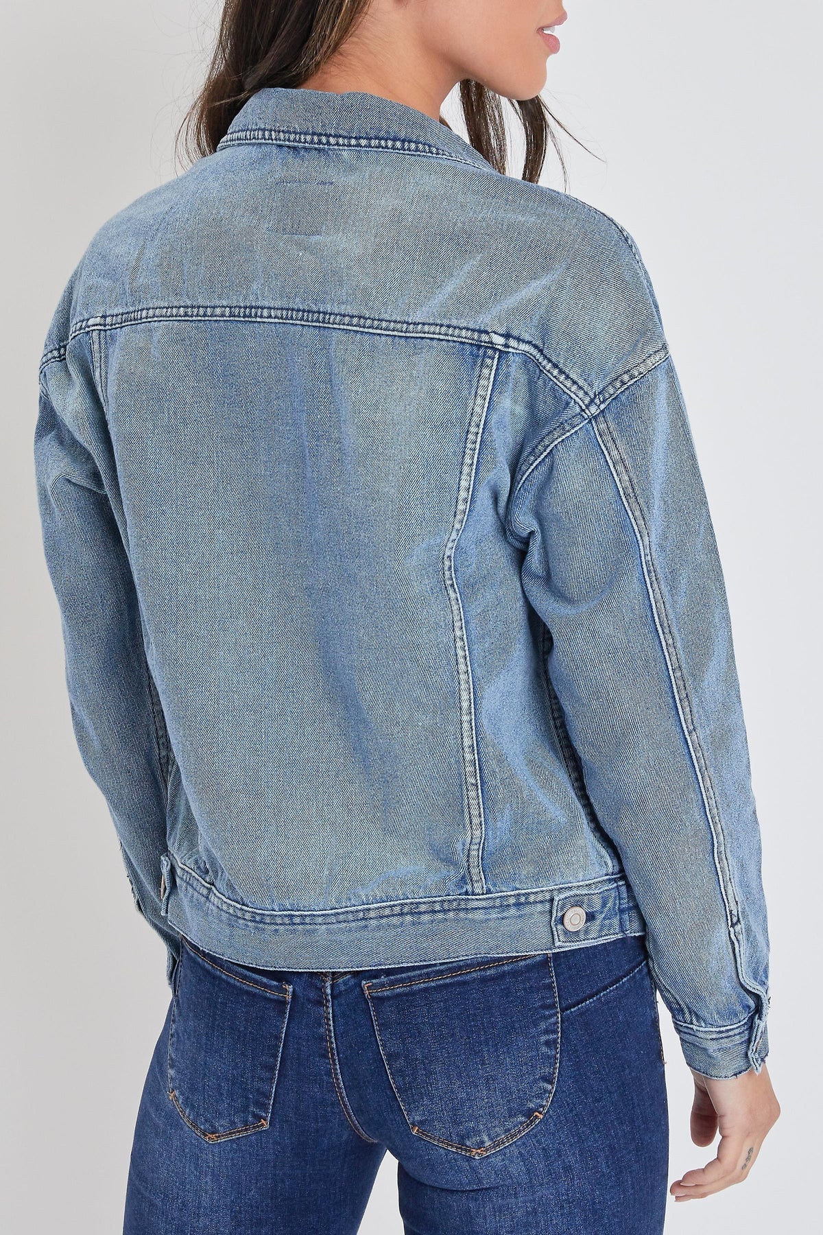 Women's Oversized Boyfriend Denim Jacket