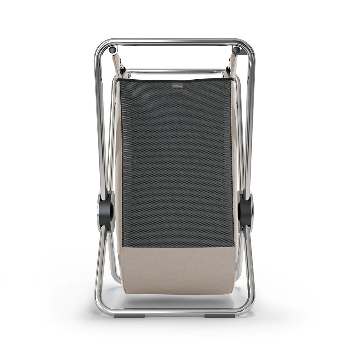 Single X -Frame Hamper Chrome