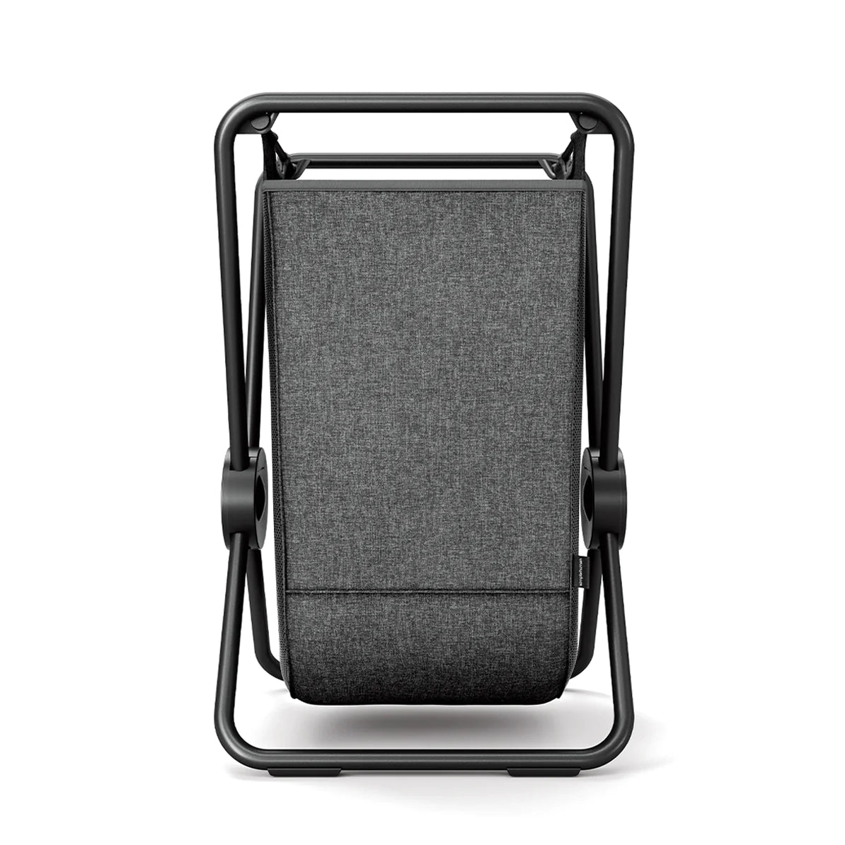 Single X -Frame Hamper Black