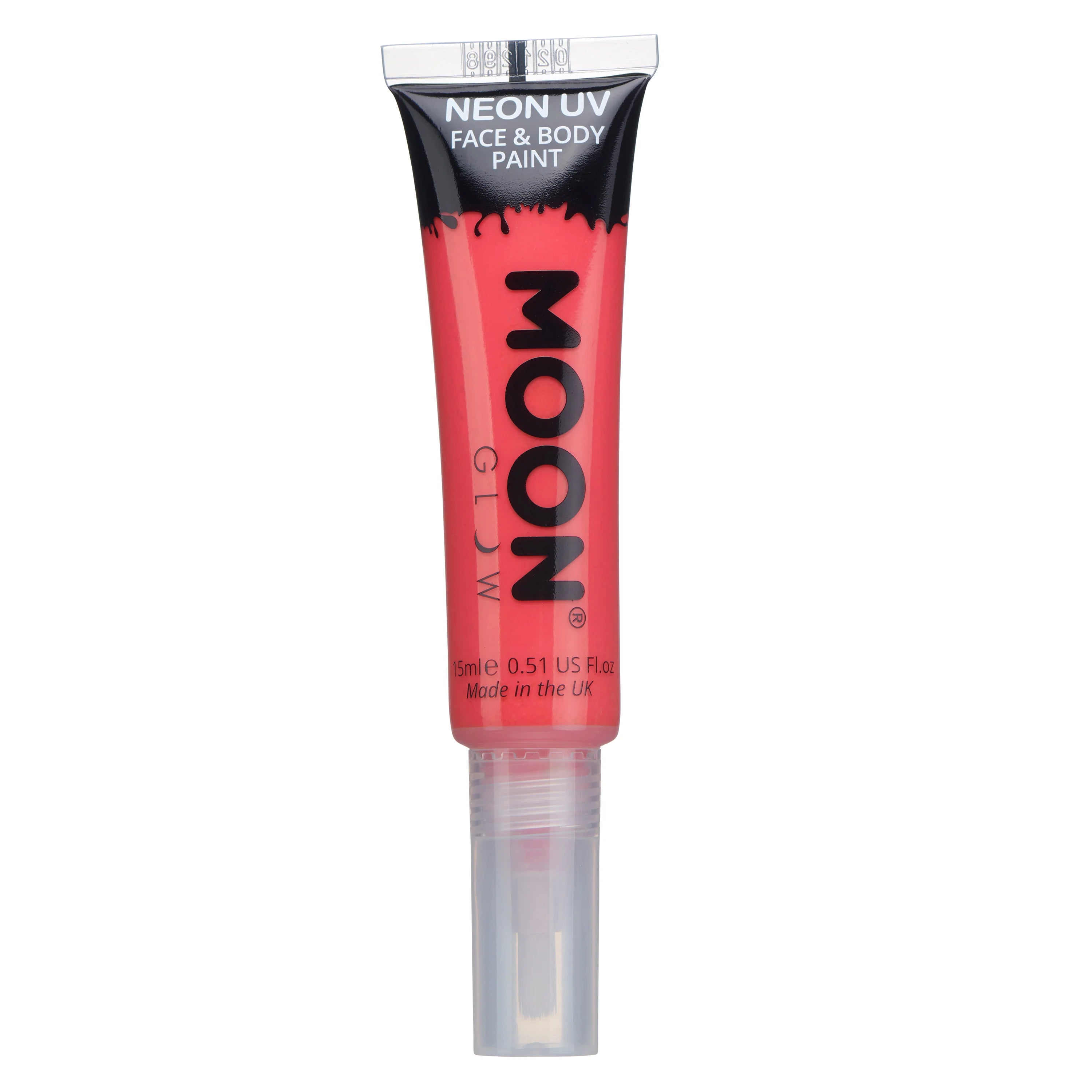 Intense – Neon UV Face & Body Paint  Brush Red