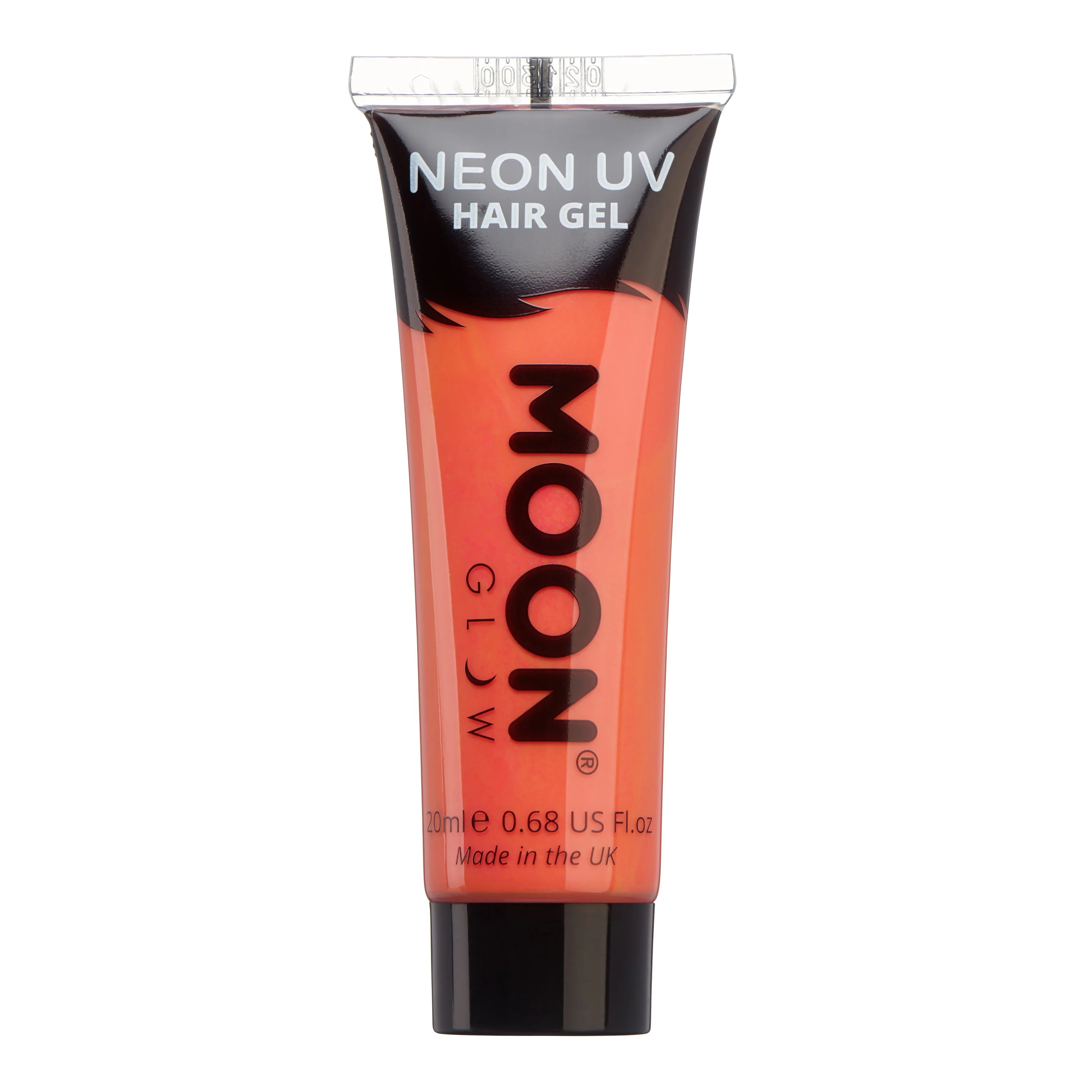 Intense Red - Neon UV Hair Gel, 20mL