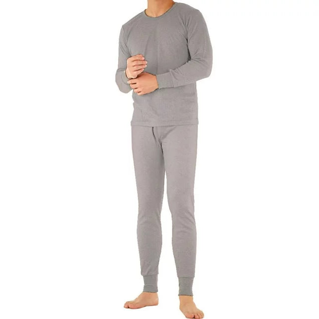 2PC Men's thermal set Grey