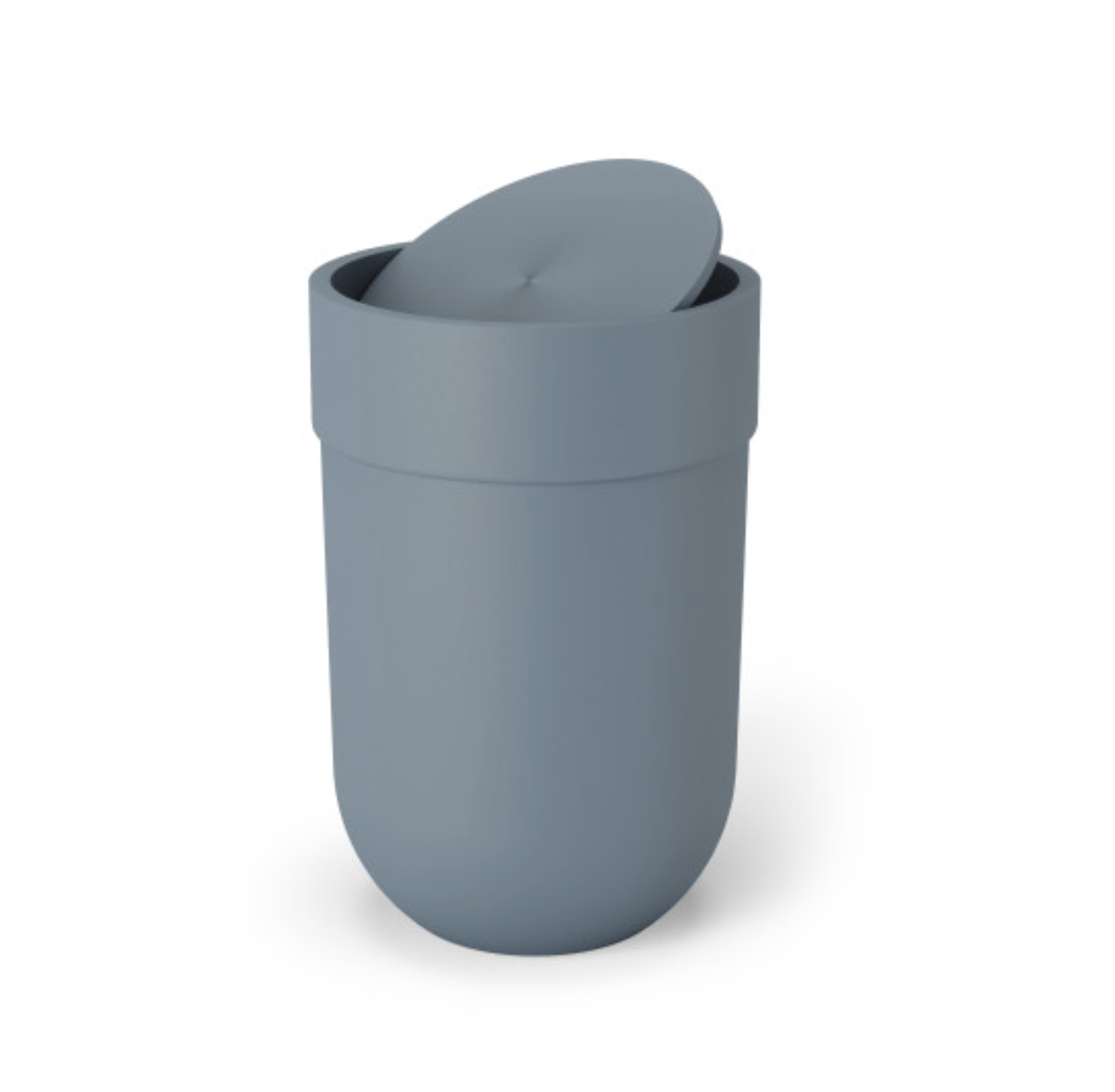 Touch Trash Can Slate Blue