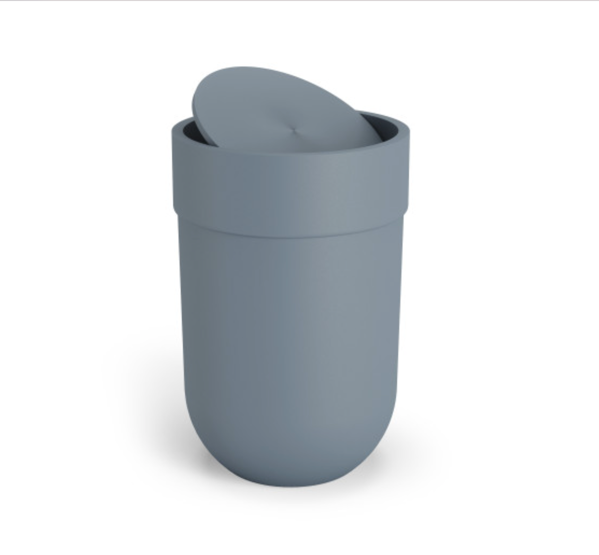 Touch Trash Can Slate Blue