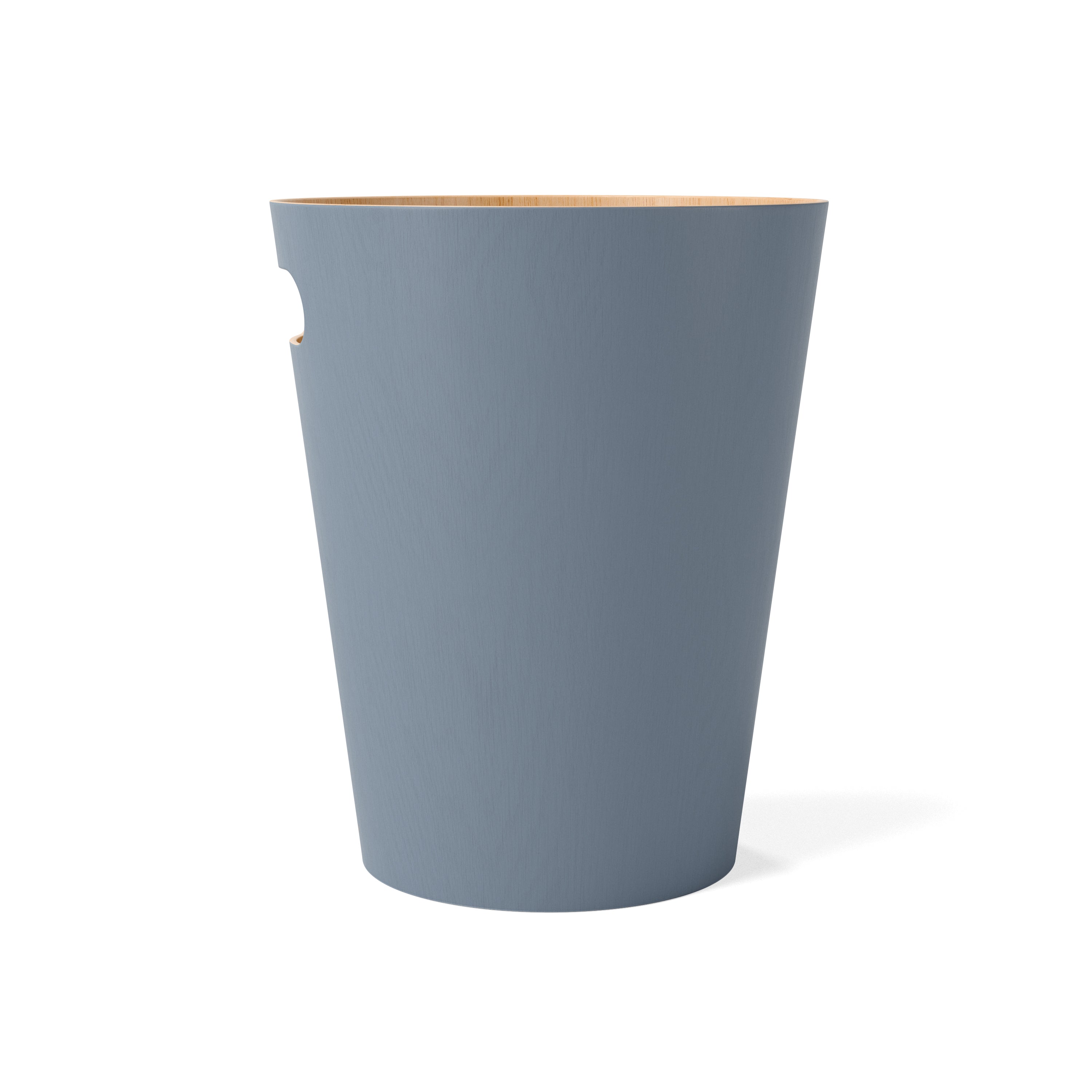 Woodrow Trash Can Slate Blue