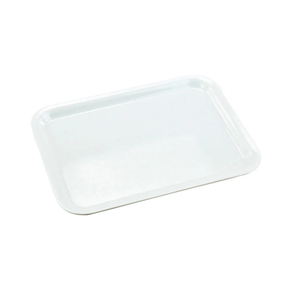 16" Square Tray - White 253g