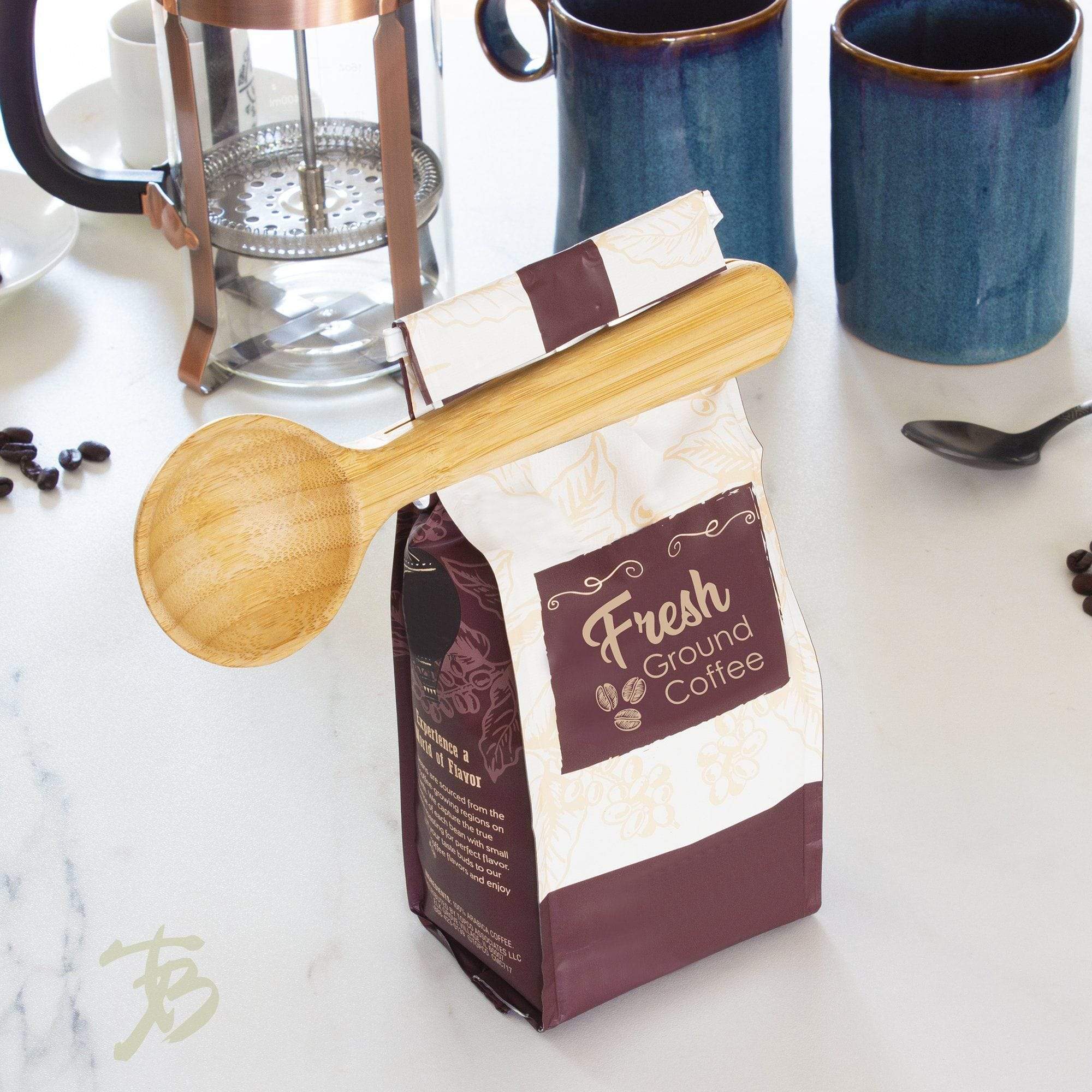 Bamboo Coffee Scoop & Seal