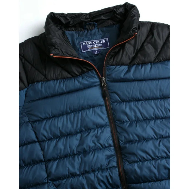 Men's Jacket - Packable Puffer Coat Tidal - Bass Creek