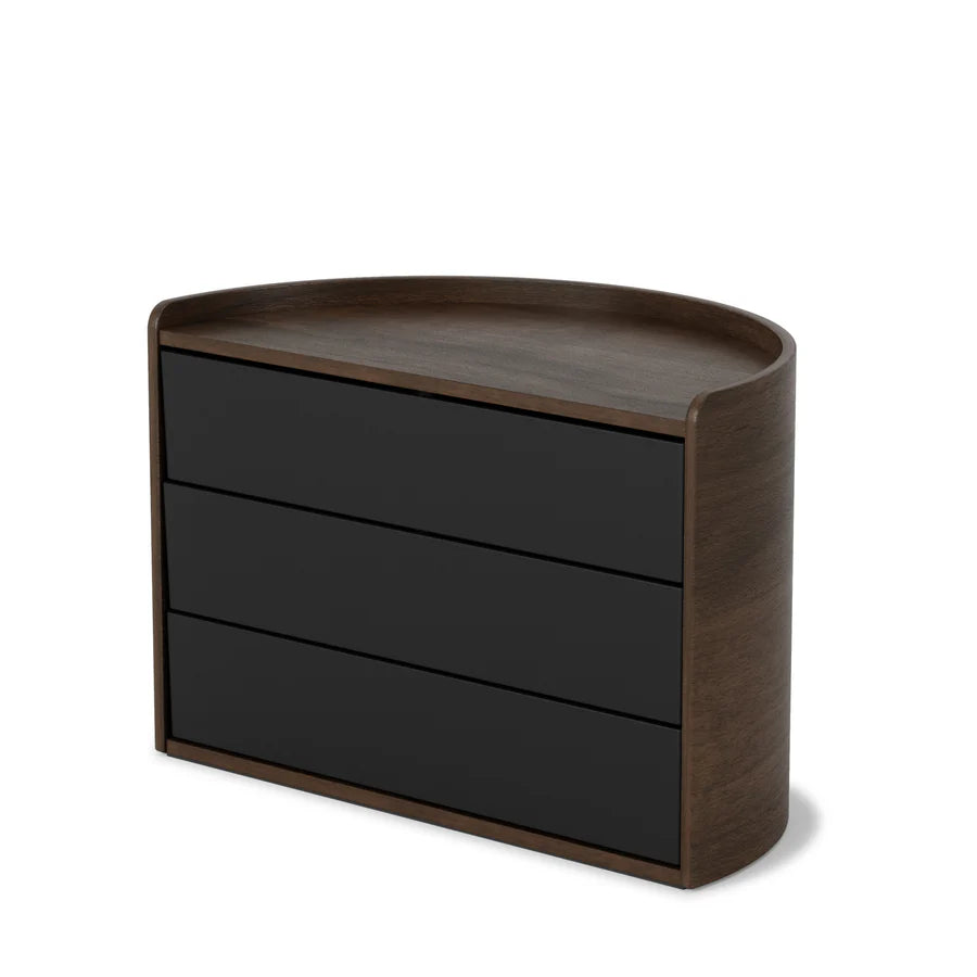 Moona Storage Box  Black-Walnut