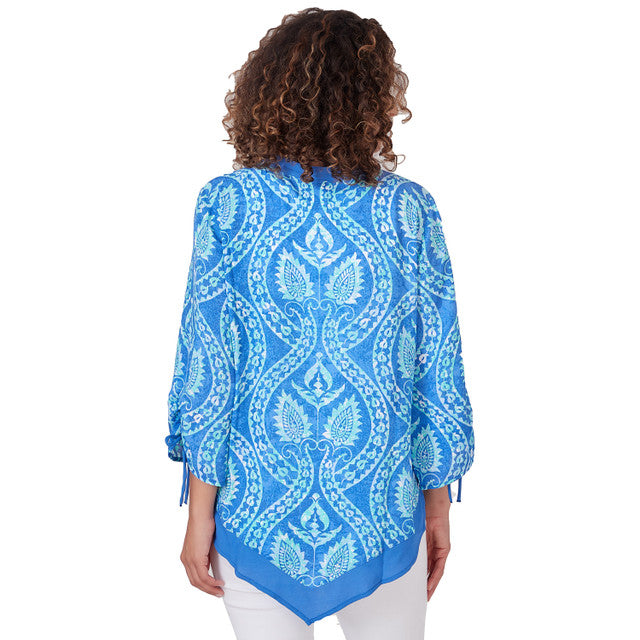 Polynesian Bali Top Blue Moon - Ruby Rd