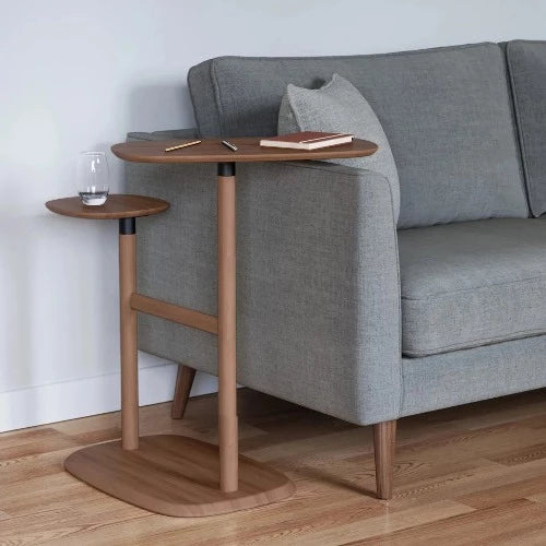 Swivo Side Table Light -Walnut