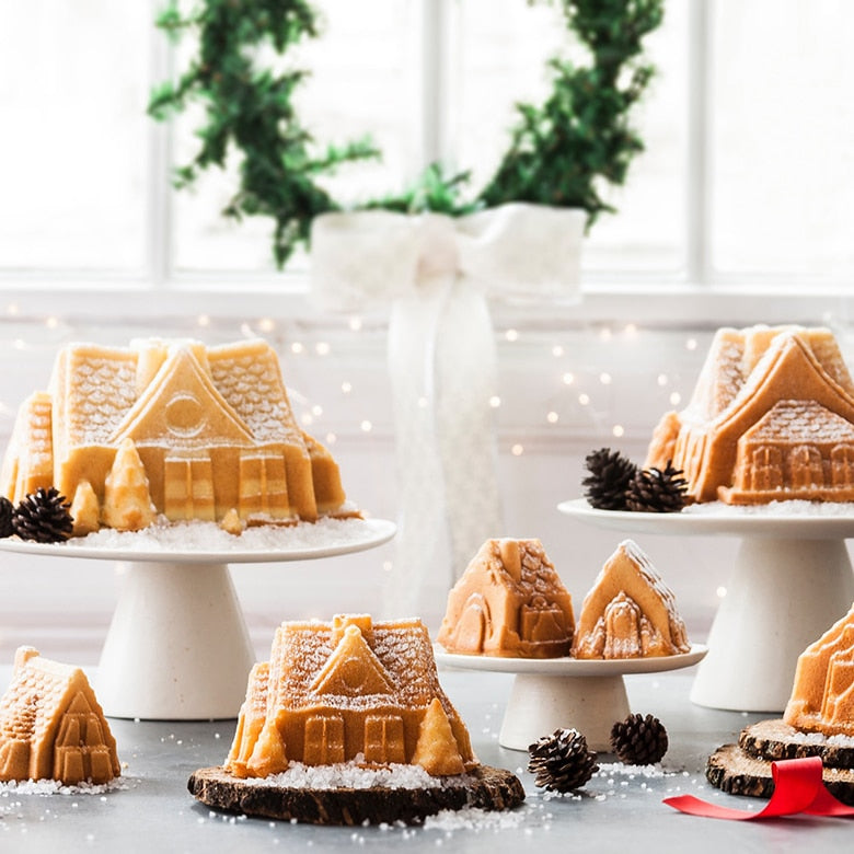 Gingerbread House Bundt Pan