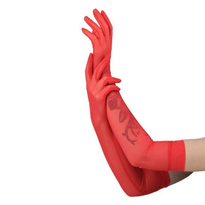 Mesh Gloves red