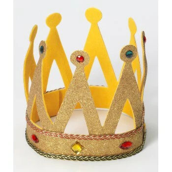 King Crown W/ Gold Glitter