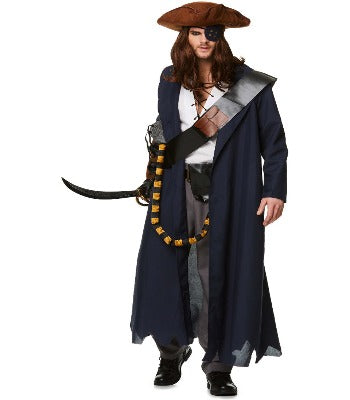 Seven Seas Pirate Voyager Men's Costume