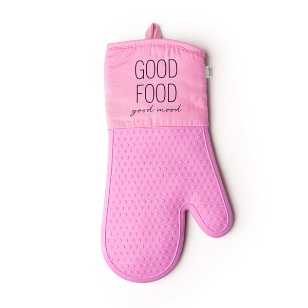 Krumbs Kitchen Homemade Happiness Silicone Oven Mitts