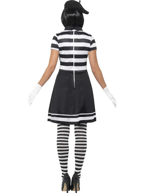 Lady Mime Artist Costume