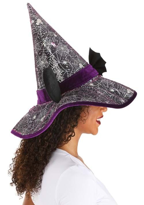 Disney Minnie Mouse Spider Webs Adult Witch Hat