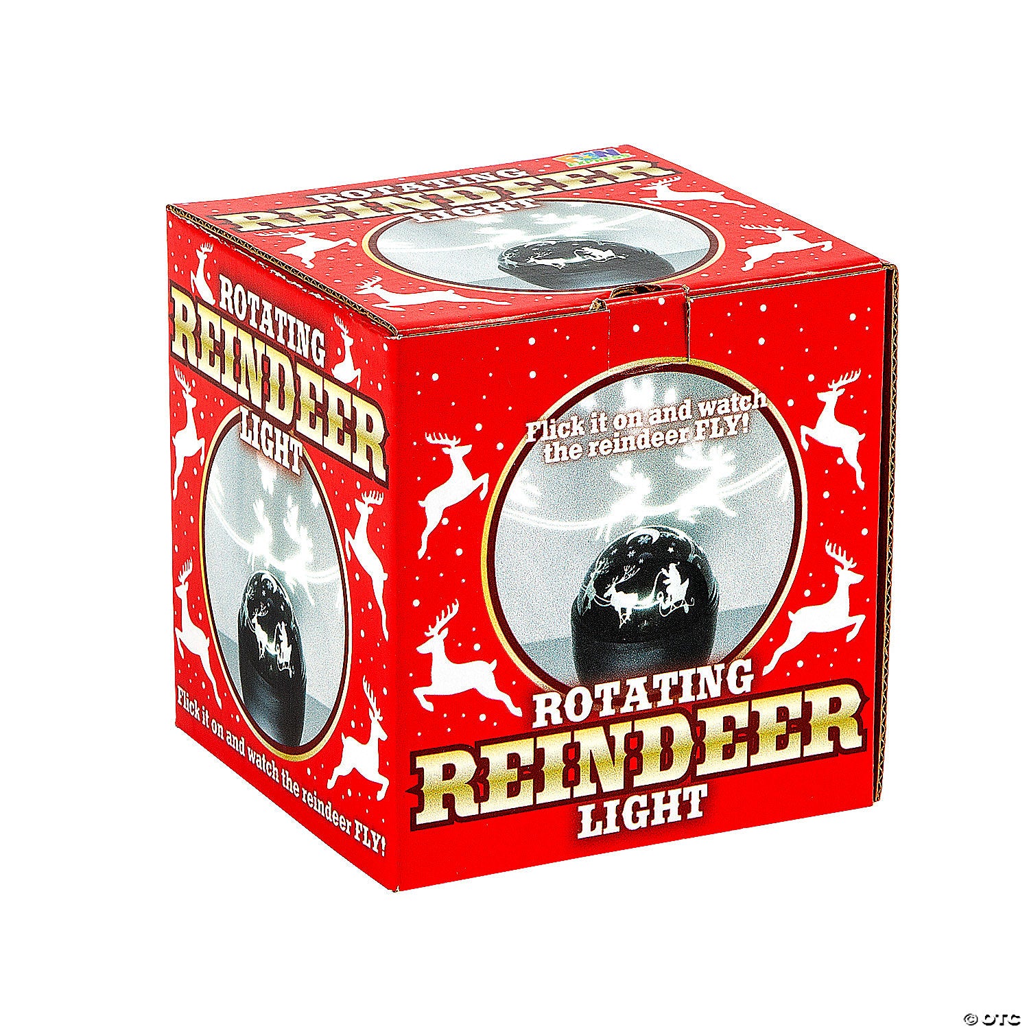 Rotating Reindeer LED Light