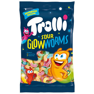 Trolli Sour Glowworms Peg