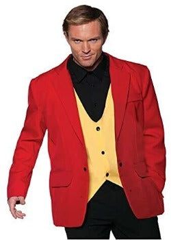 Jacket and Vest Set - Red