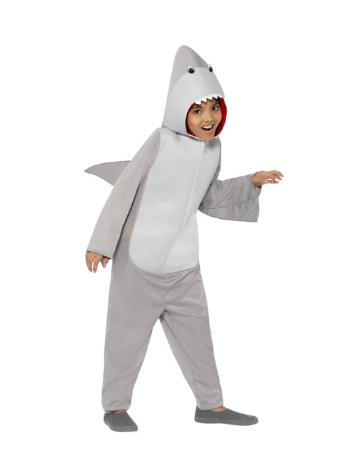 Shark Costume, Child Grey