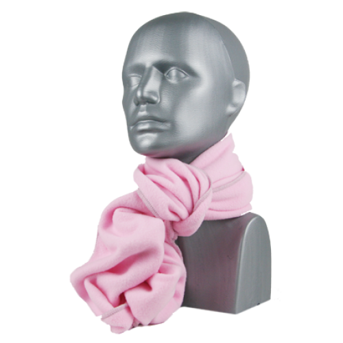 SUPER-SOFT MICROFLEECE INFINITY SCARF - PINK