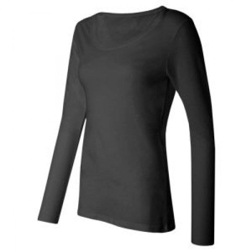 Silky Long Sleeve Underscrub T-Shirt Black