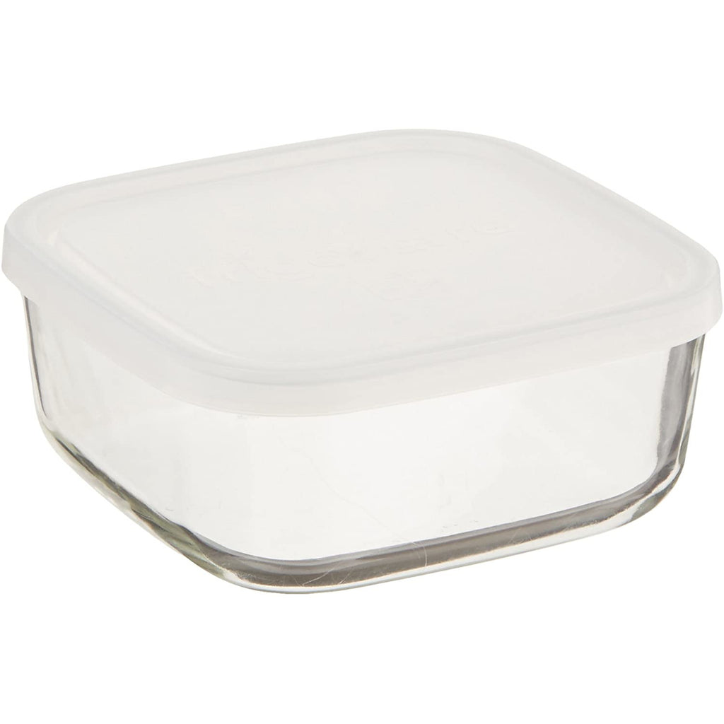 Frigoverre Square Food Container with Frosted Lid Medium