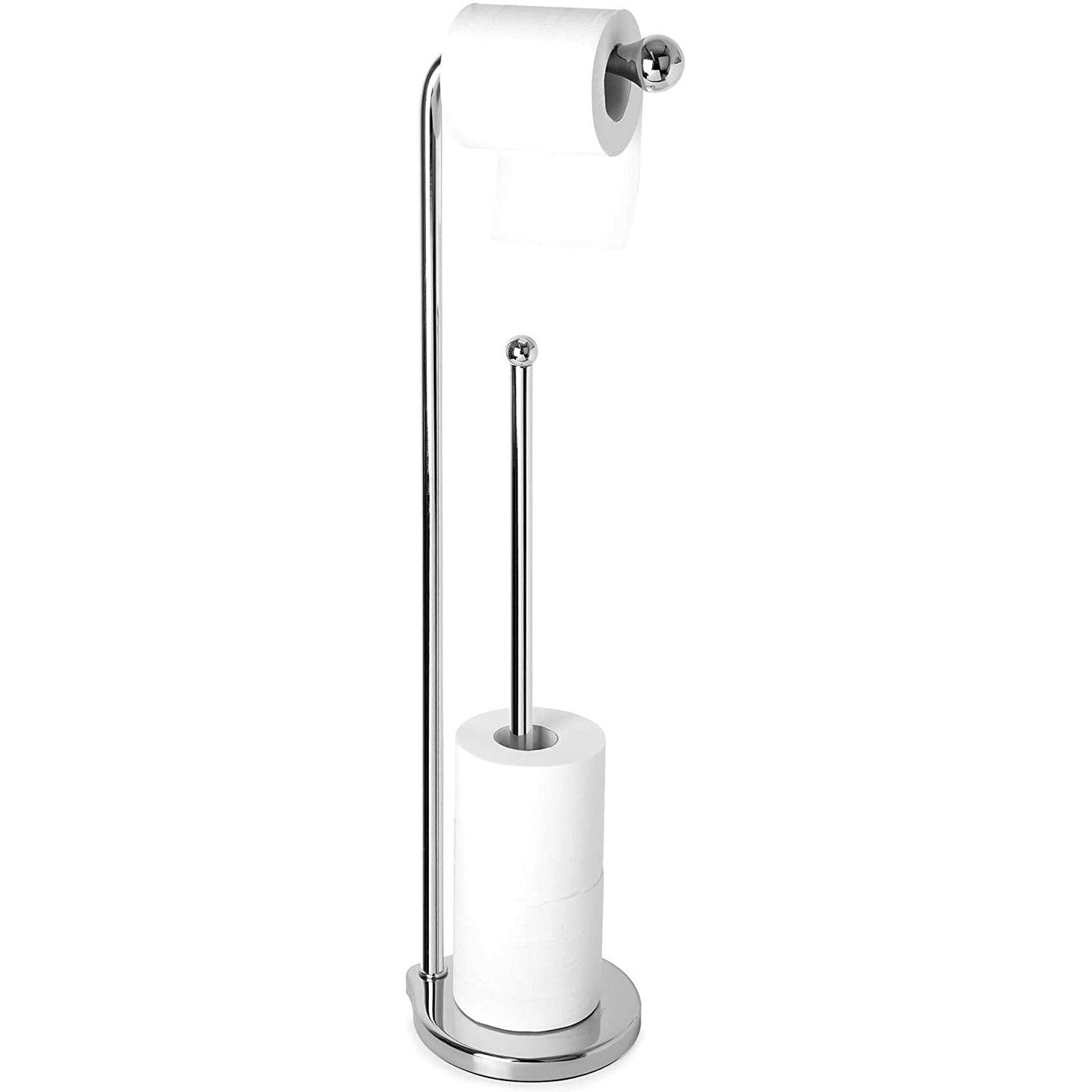 TEARDROP TOWEL PAPER STAND CHROME