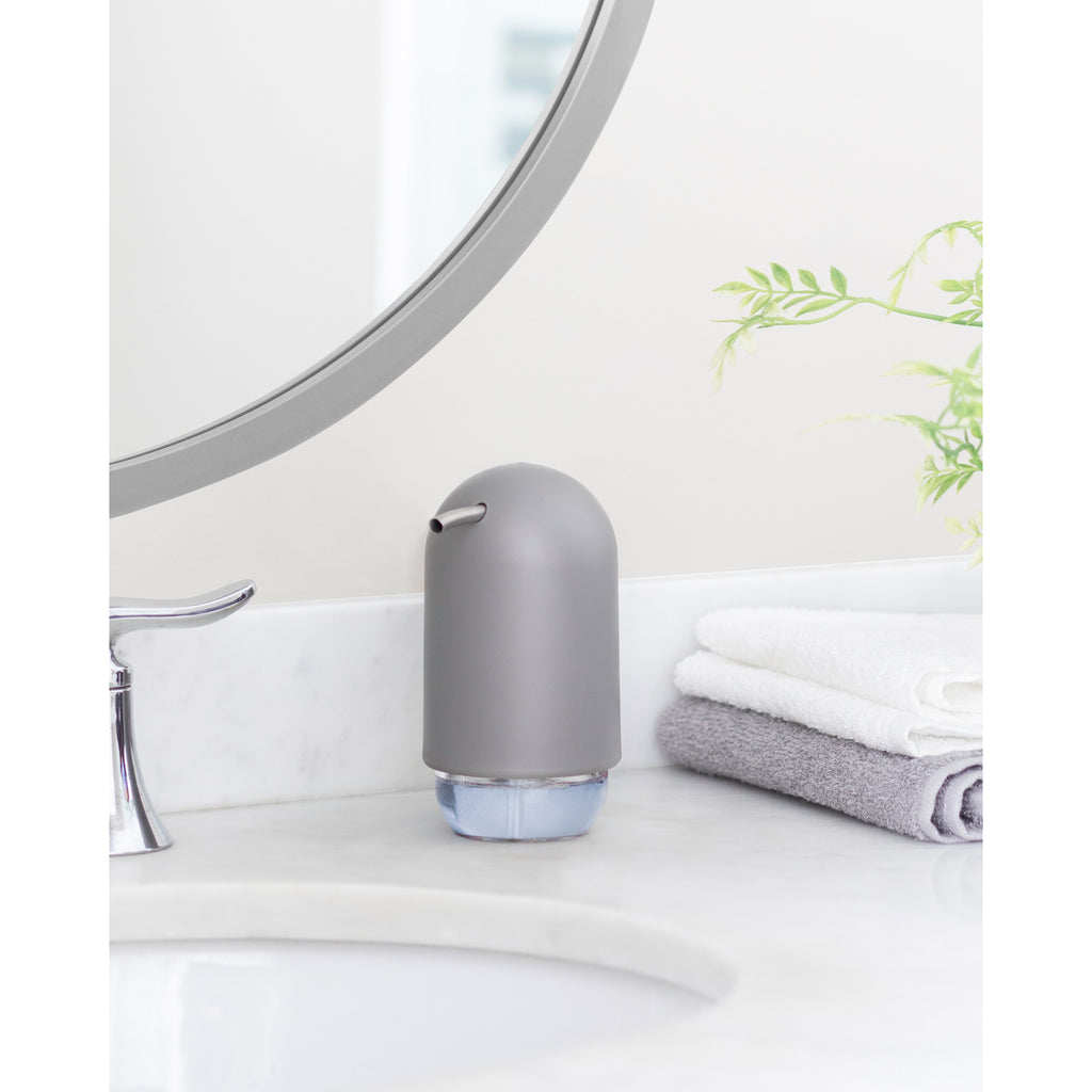 TOUCH SOAP PUMP  GREY