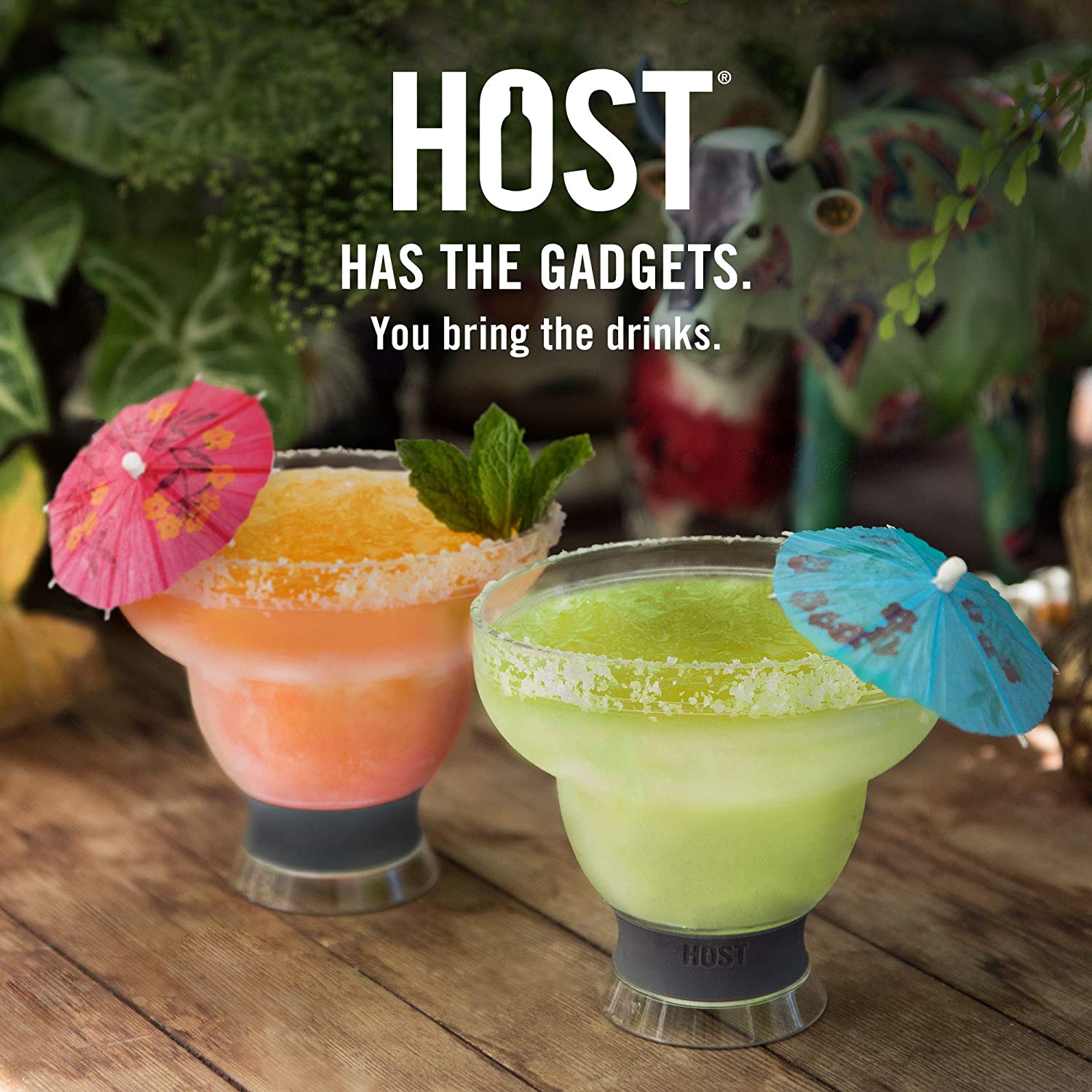 Margarita Freeze Cooling Cups Set of 2