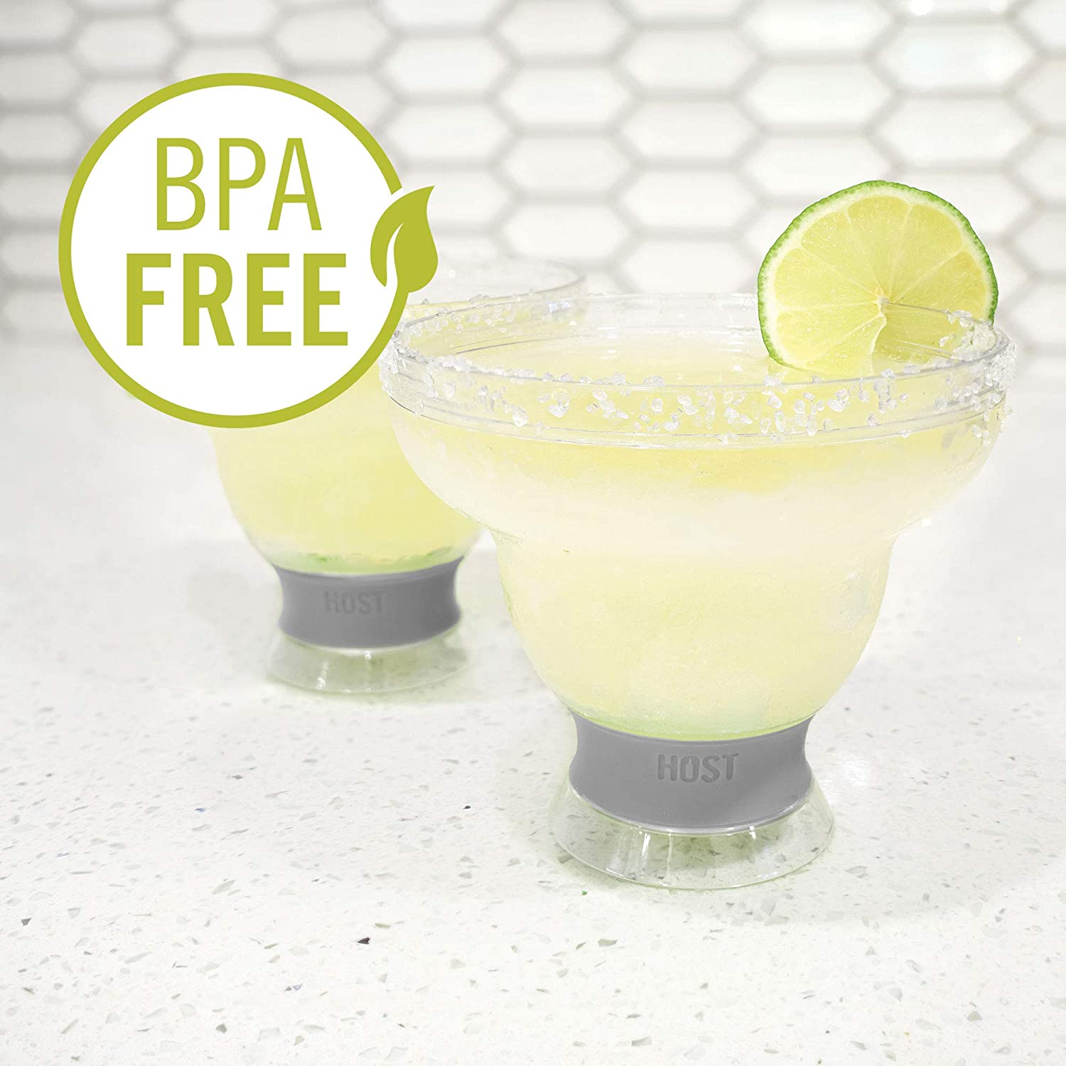 Margarita Freeze Cooling Cups Set of 2