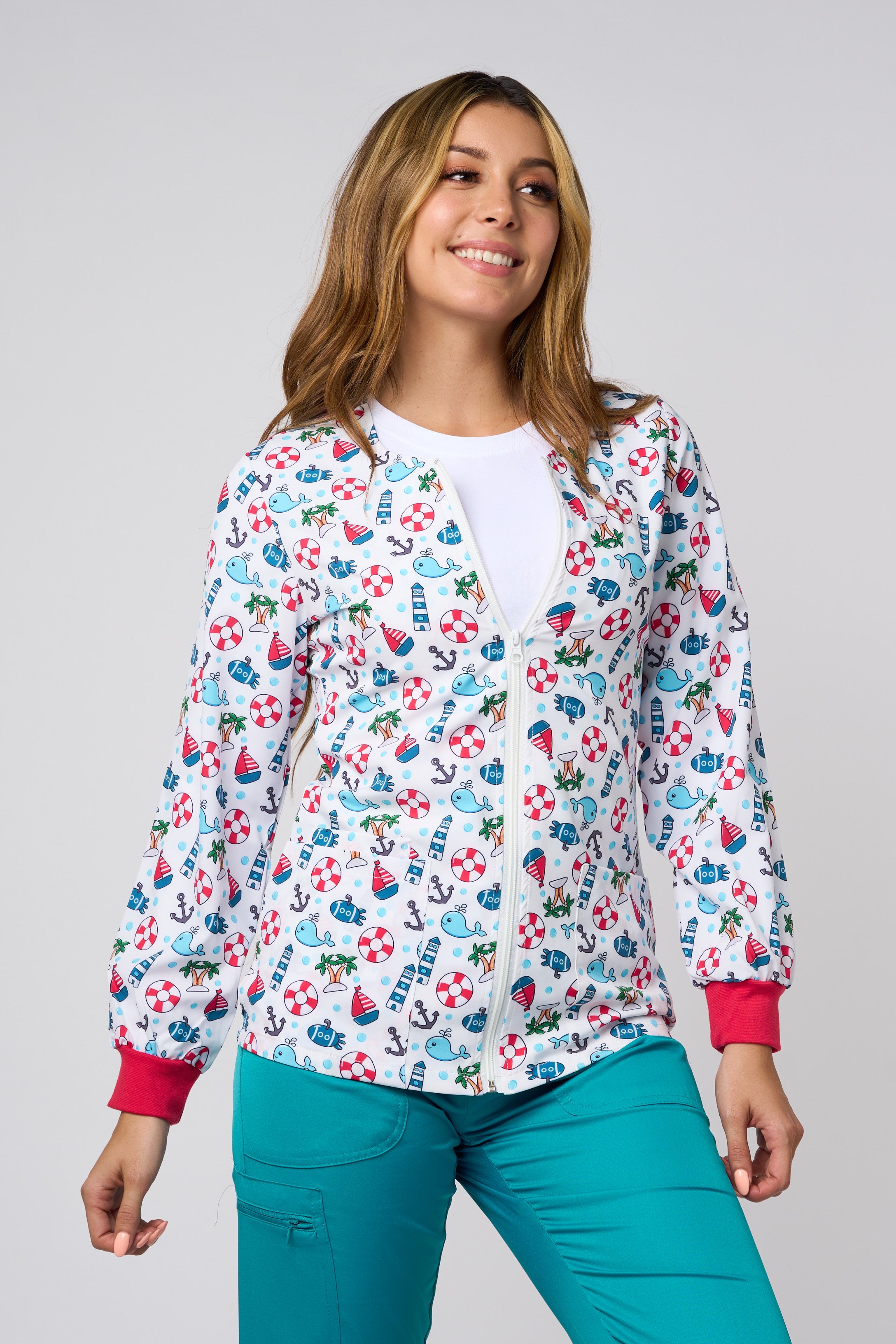 MARINE PRINTED JACKETS